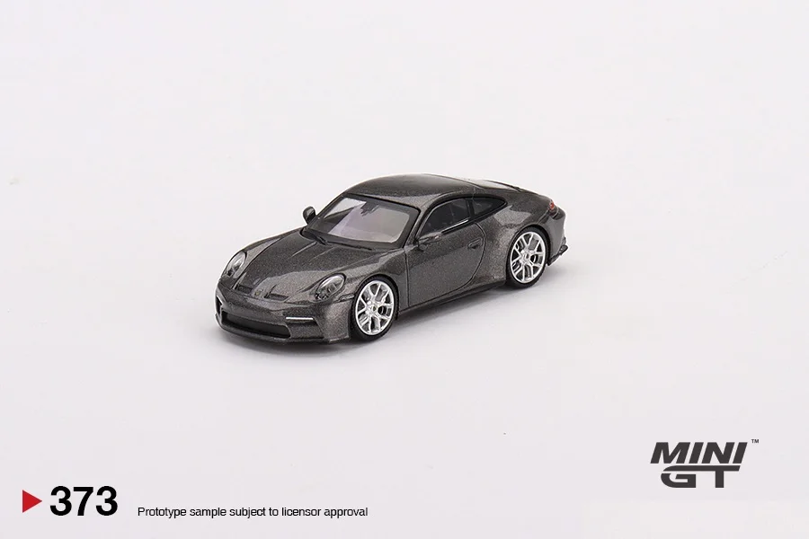 

MINI GT 1:64 911 (992) GT3 Touring Agate Grey Metallic LHD / RHD Die-Cast Car Model Collection Miniature