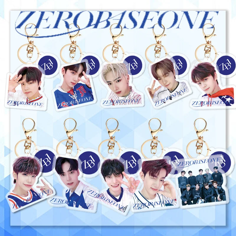 

Ювелирный подвесной альбом ZB1 ZEROBASEONE, новый акриловый брелок, фото брелок, подвеска Чжан Хао Цзинь Тай лай, коллекционный подарок для девочек, Kpop
