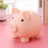 103A for Creative Plastic Cartoon Pig Unbreakable Kids Children Money Coin Saving Jar Storage Box Birthday Gifts To 3