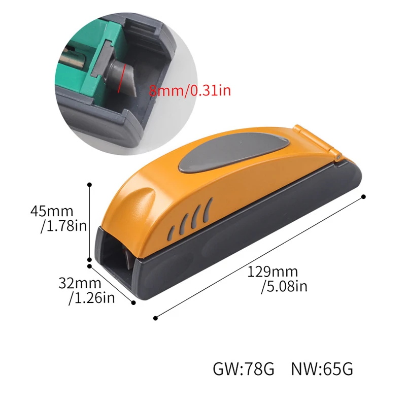 Manual Cigarette Rolling Machine Single Tube Mushing Tobacco Filling Smoke Grass Roller DIY Maker Smoking Accessories 4