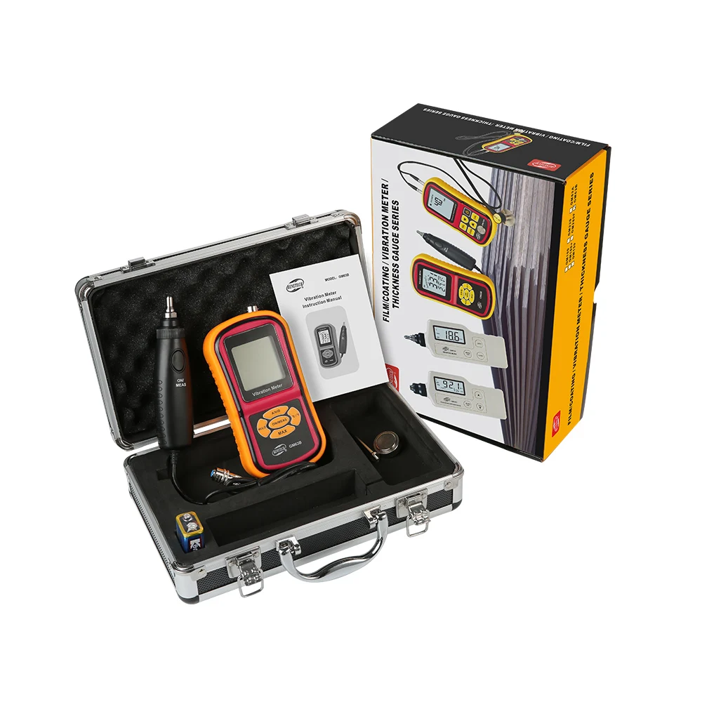 2024 GM63B  Digital Vibration Meter 0.1~199.9m/s2 Machinery Manufacturing, electric power metallurgy, general aerospace 6