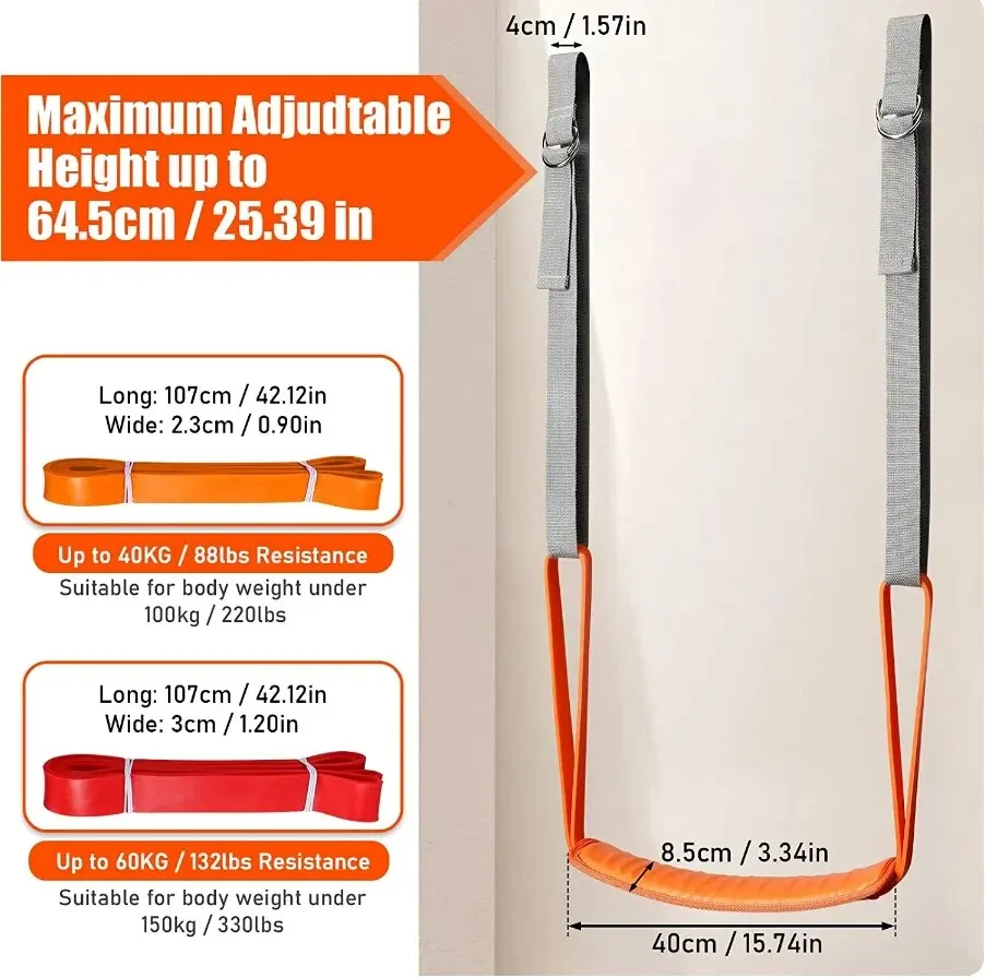 Pull Up Assistance Bands Set Resistance Strap For Pull-ups Assist Men Women Hanging Training Chin-up Workout Body Stretching
