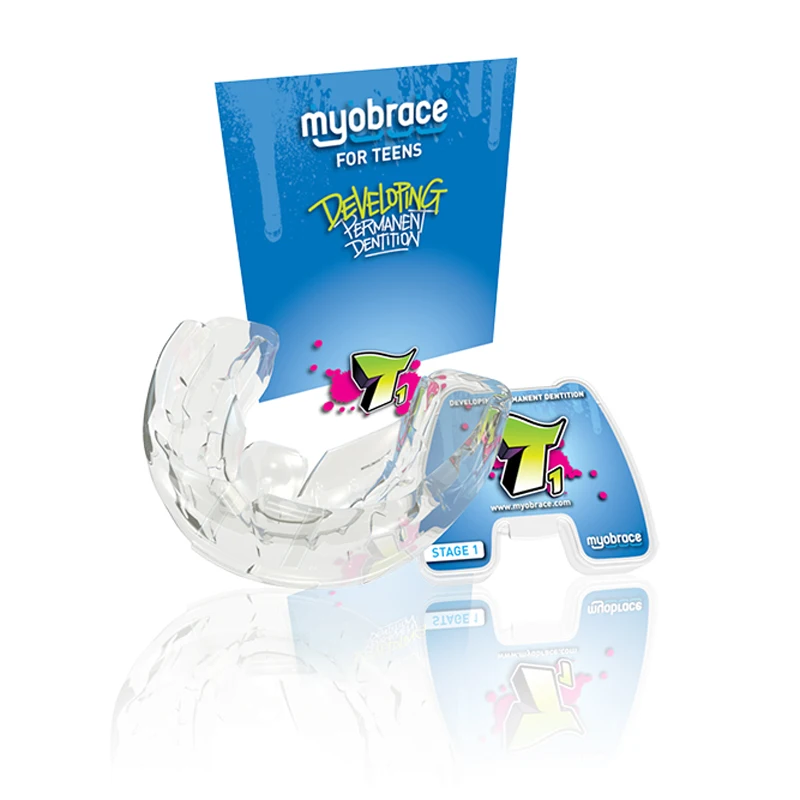 myobrace　Medium Myobrace Orthodontic Teeth Trainer Appliance T1, Medium and