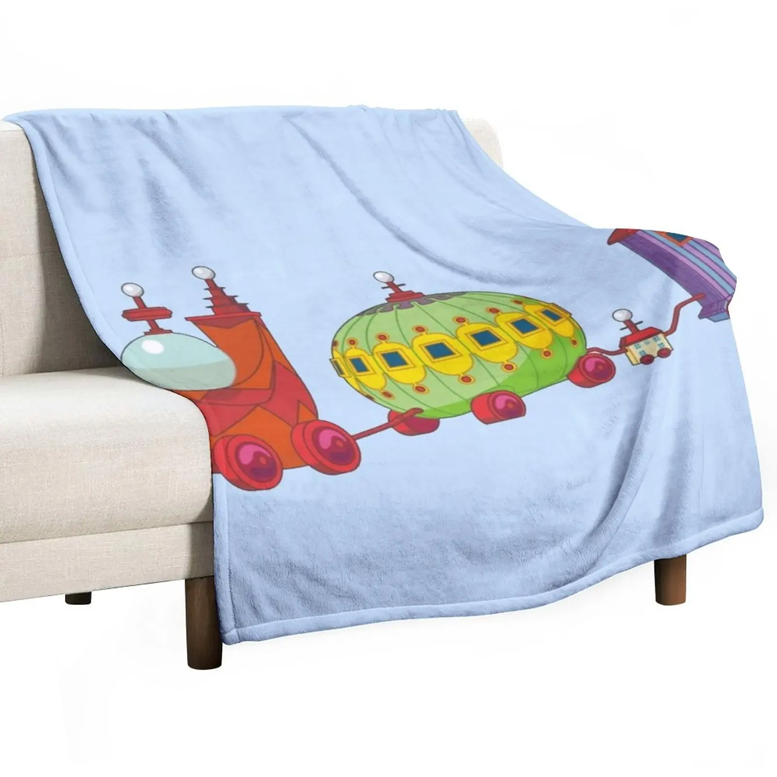 

Ninky nonk In the night garden Throw Blanket Travel Blanket Thermal Blanket