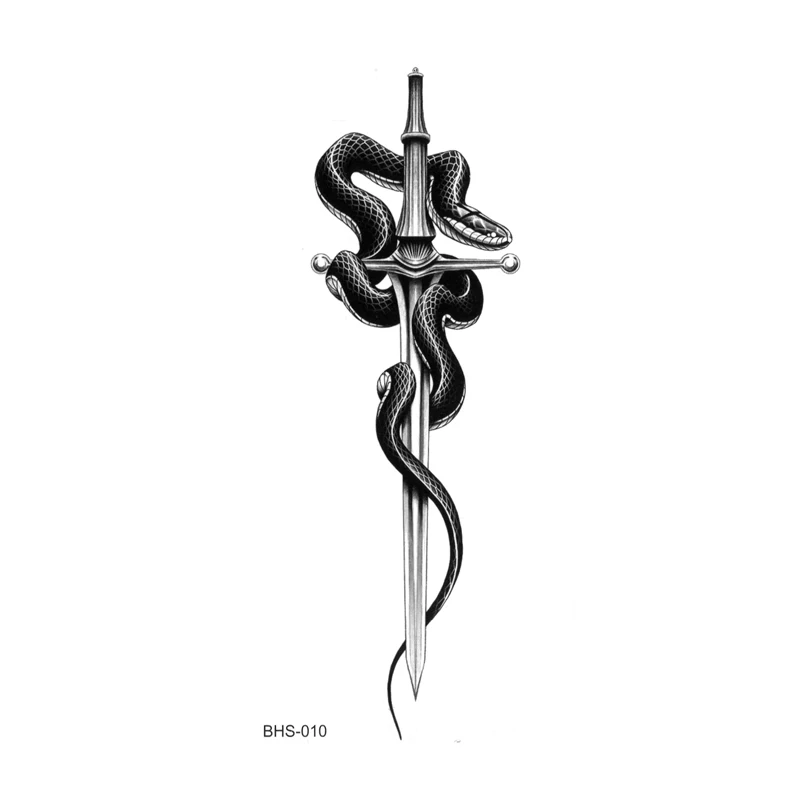 34 Stile Schlangen Wasserdicht Temporäre Tattoos Fake Tattoo Schönheit Tiere Flash Tattoo Aufkleber – Detail 20