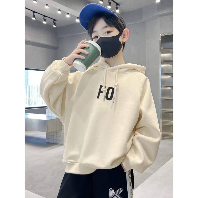 

Children's Clothing Autumn and Winter Children Warm Long Sleeve Sweater Boys Handsome Top