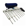 New Chakra Tuning Fork Set for Healing, 8 Pieces Silver Chakra Tuning Fork for Meditation 1