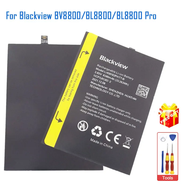 

Оригинальный аккумулятор Blackview BV8800 BL8800, встроенный аккумулятор для сотового телефона, запасные части для сотового телефона Blackview BL8800 Pro
