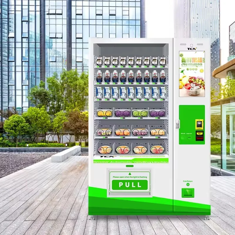 New Arrived Green Vending Machine Export Malaysia Elevator Vending Machine for Refrigerated Food - Image 5