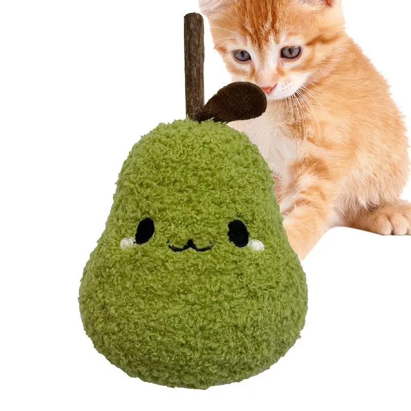 

Cat Chew Toy Funny Cat Toy Bell Cute Cat Teaser Toys with Catnip Wear-resistant Interactive Chew Toys For Kitten And Indoor Cats