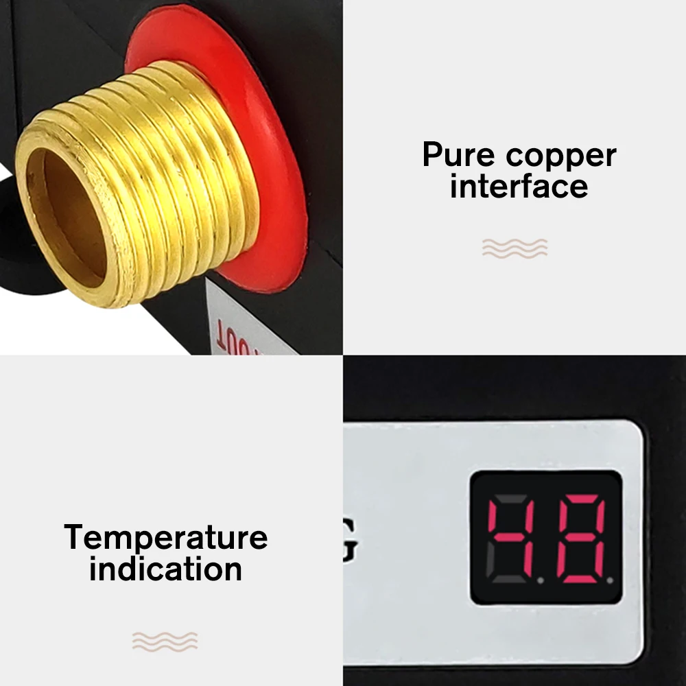 Электрический водонагреватель 3800 Вт, мгновенный безрезервуарный ...