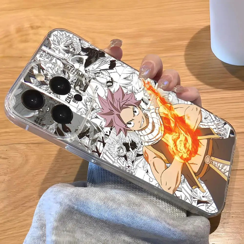 Transparent F-FAIRY TAIL Phone Case - Enhanced Protection and Stylish Design
