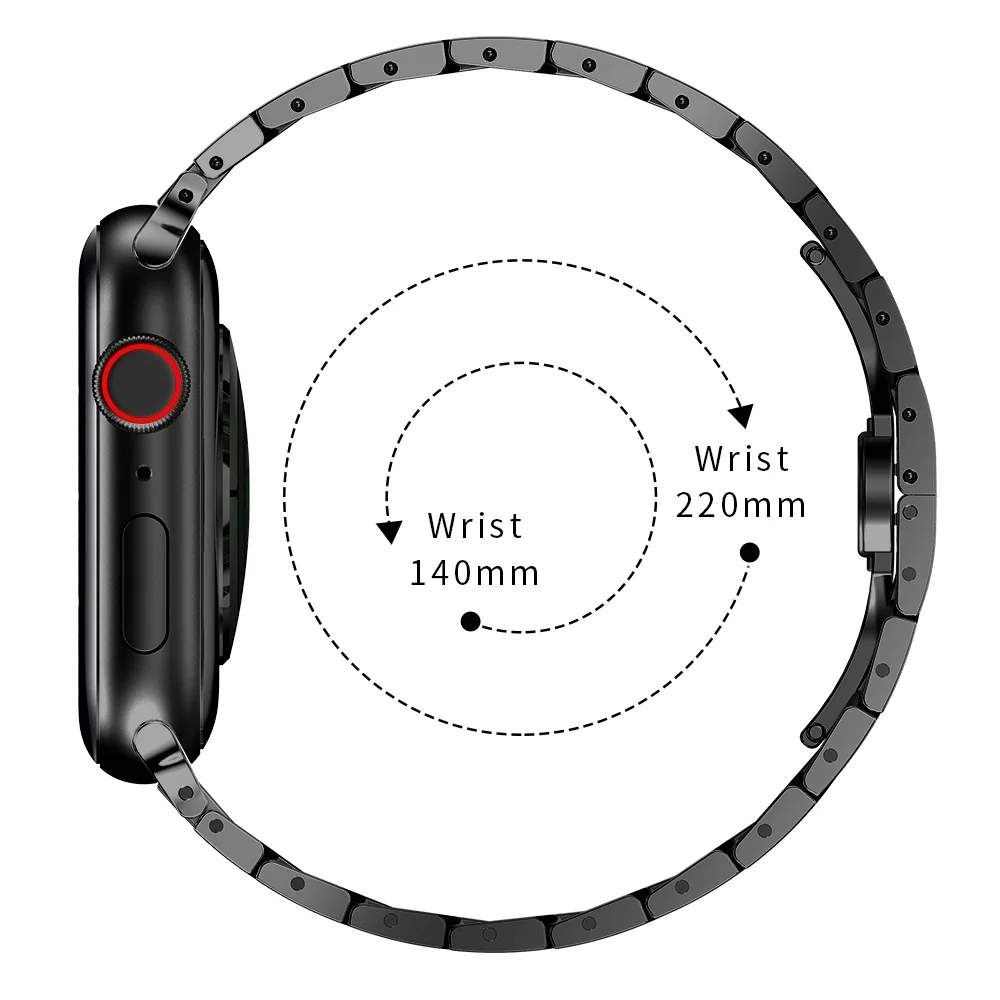 애플 워치용 금속 스테인리스 스틸 스트랩, Ulrta1 2 벤드 메탈 다리미 맨 스트랩, IWatch 시리즈 8, 7, 6, 5, 4, 3 SE, 49mm, 45mm