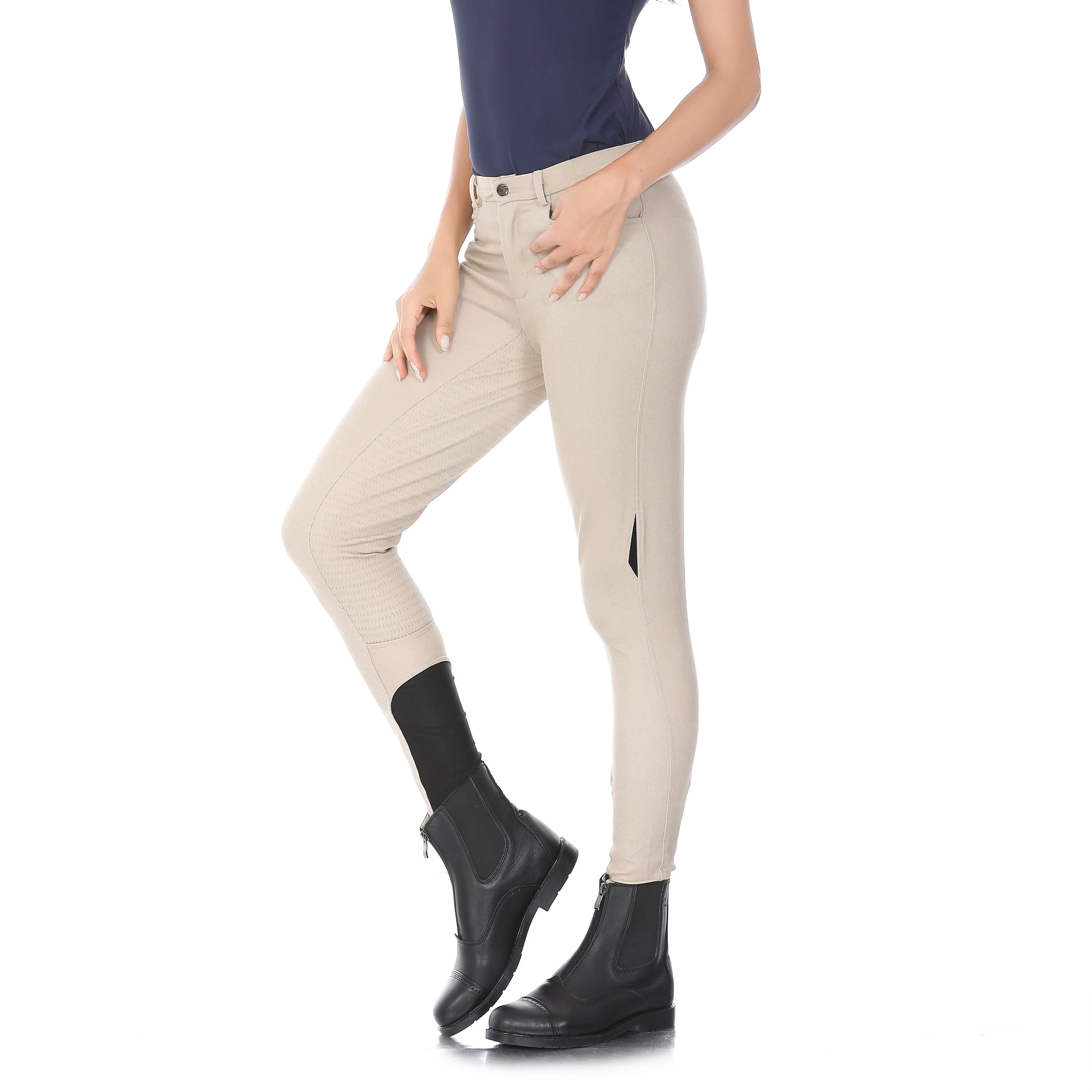 Full Silicone Horse Riding Pants Breeches Soft Breathable Chaps women