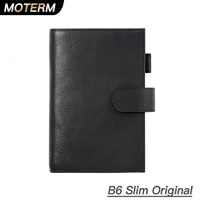Moterm B6 Slim/ Min Original Cover for JIBUN TECHO Notebook Full Grain Veg Tanned Cowhide Planner Organizer Diary Journal 1