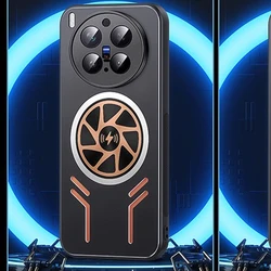 Aluminum Alloy Magnetic Cooling Case with Graphene Heat Dissipation and Wireless Charging Support - Vivo X200 Pro (A Wireless Charging)