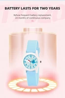 Nouveaux garçons filles montre 30M étanche Quartz enfants montre bleu rose numérique enfants Sport montres réveils cadeaux 5