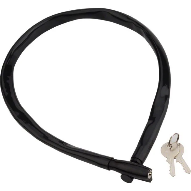 Велозамок Kryptonite Cables Keeper 665 KEY CBL 6x65CM-BLACK |