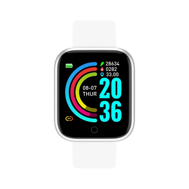 Y68 D20 Fitness Tracker Bracelet Bluetooth Sport Smartwatch Pedometer Blood Pressure Heart Rate Monitor Activity Smart Watch 