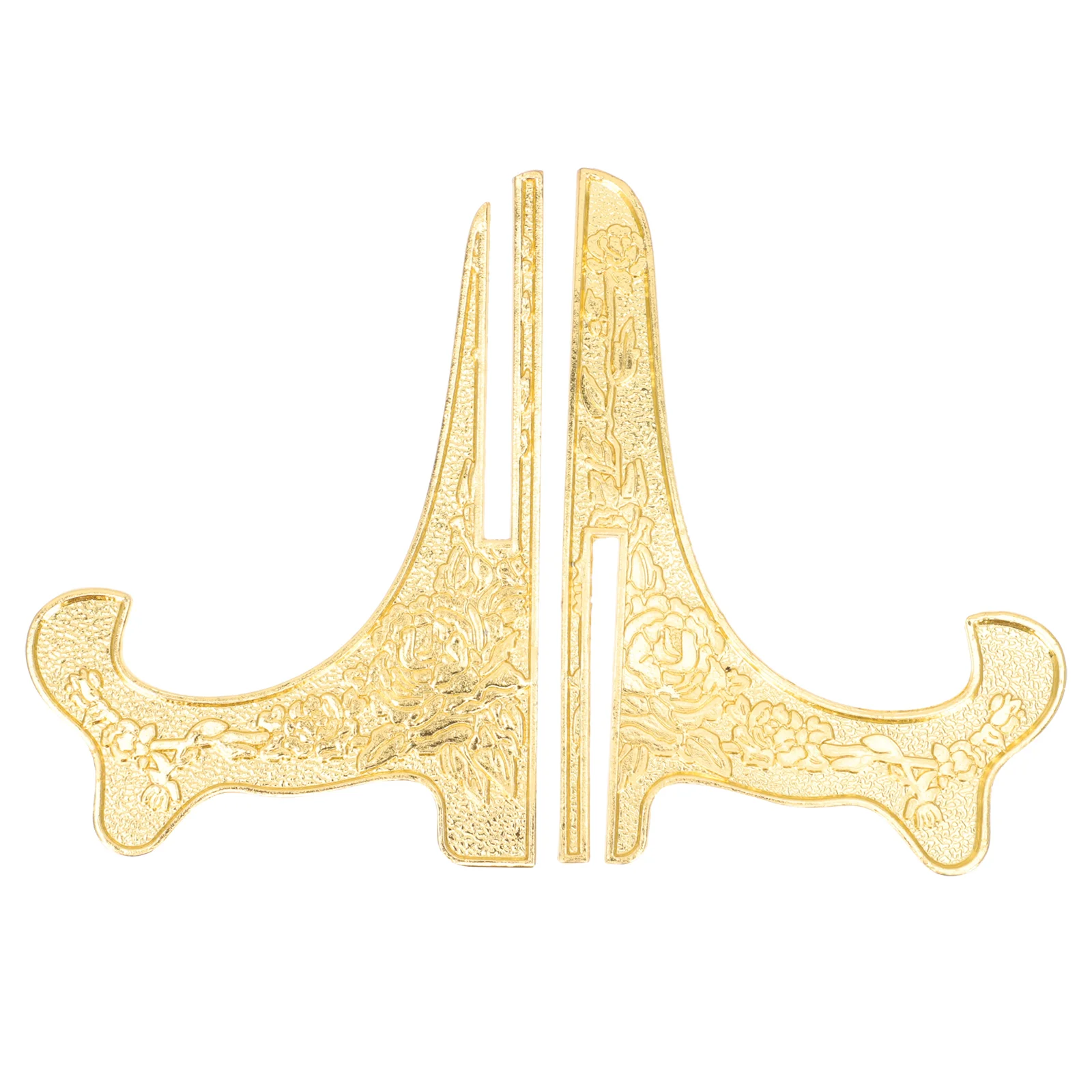 

Book Display Plate Stand Zinc Alloy Easel Plate Stands Book Holder Brown Easels Display Plate Stands Plate Holder Picture