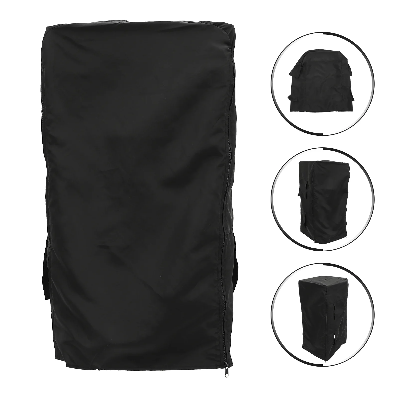 

Light Blocking Bird Cage Cover Breathable Bird Cage Protector Bird Accessory (Black)