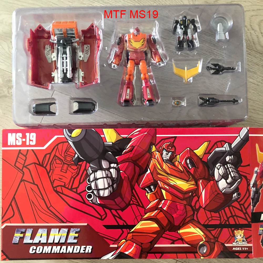MTF Rodimus Prime MS19 Transformation Toy Mechfans Toys Anime