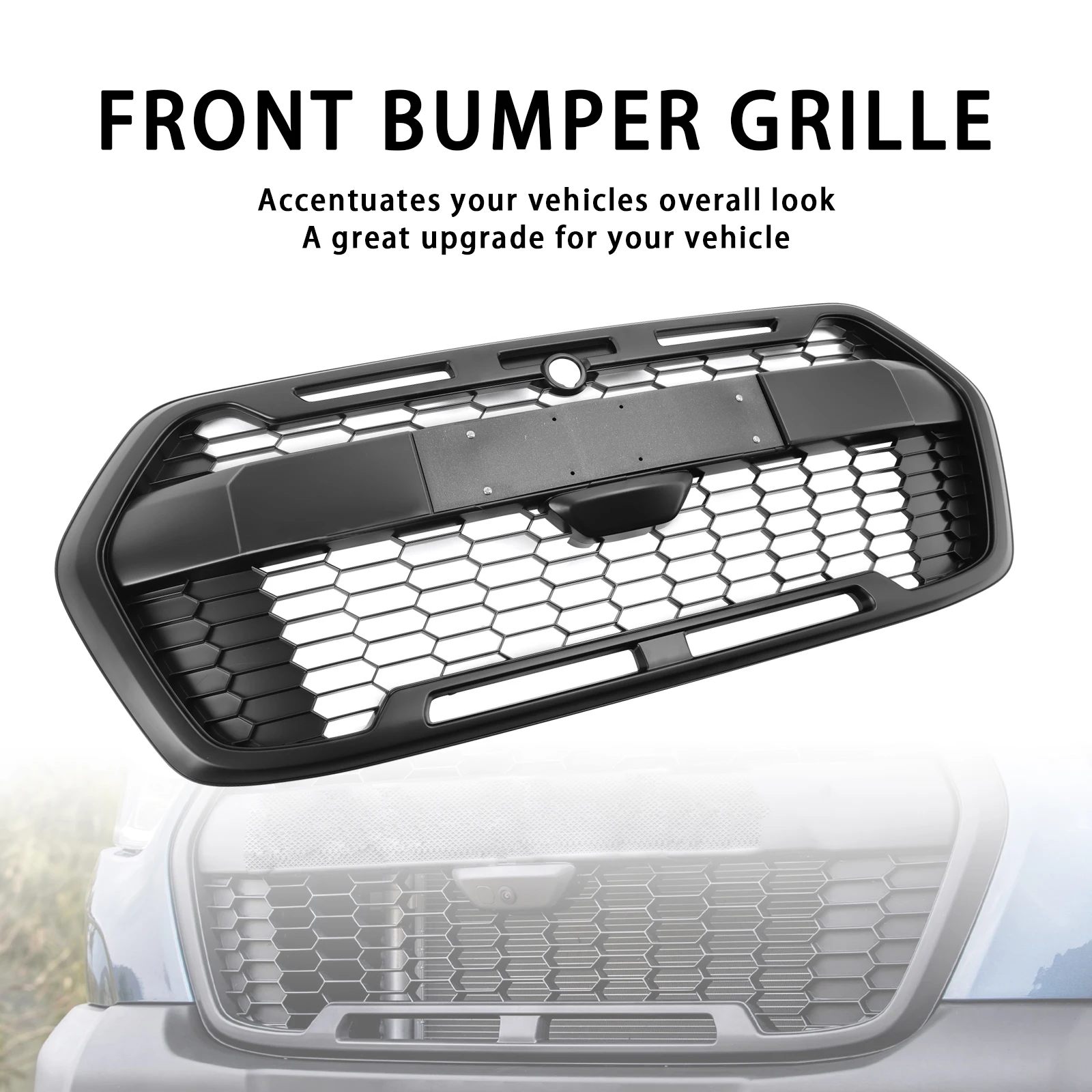 Artudatech Raptor Style Front Bumper Grille 2467809 Fit Ford Transit MK8 Trail 2019-Onwards