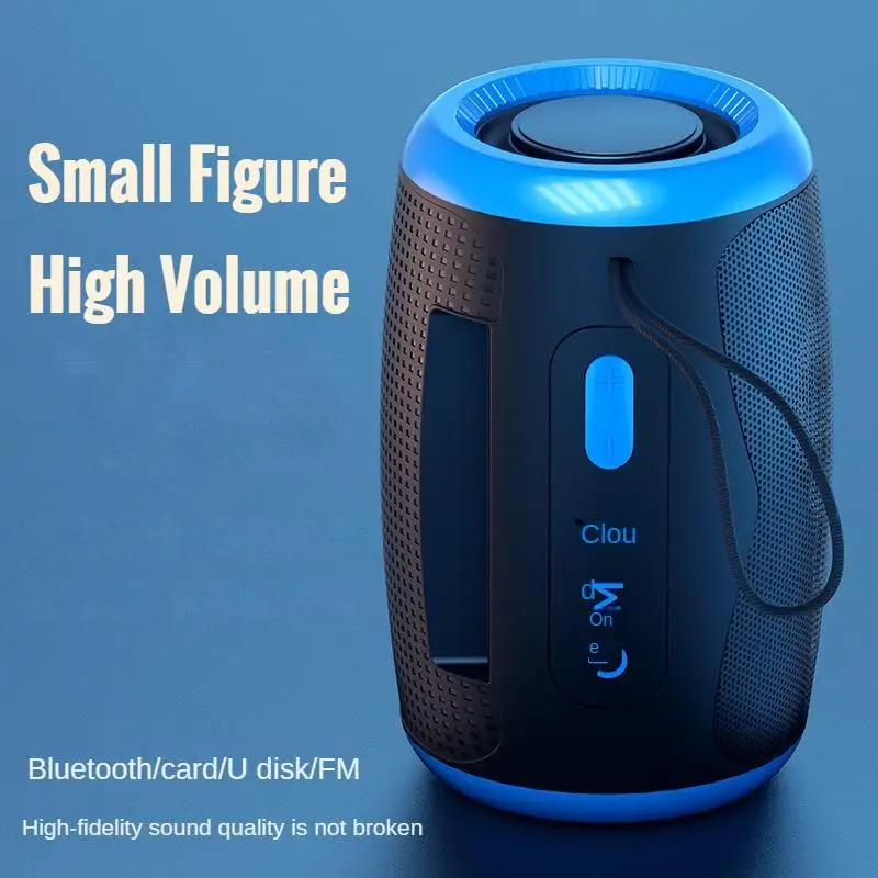 

Портативный Bluetooth-динамик, беспроводной Bluetooth-динамик, Tws-динамик с интерфейсом, ультрадолгий срок службы, миниатюрный динамик с высокой громкостью