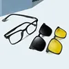 Hotony Magnetic Clip on Optical Myopia Glasses For Men Women Polarized Sunglasses Prescription Reading Glasses Reading Glasses