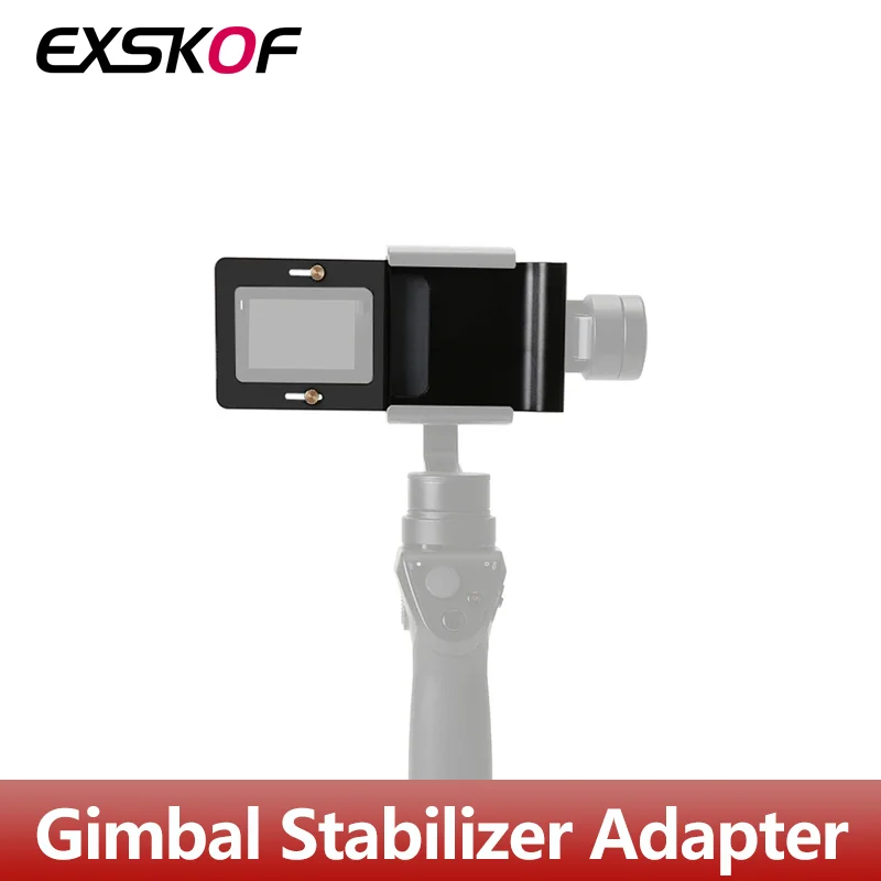 Action Camera Gimbal Stabilizzatore Adattatore Stecca Installazione Rapida Per Gopro Sjcam Akaso Eken Dji Yi Action Camera Accessori