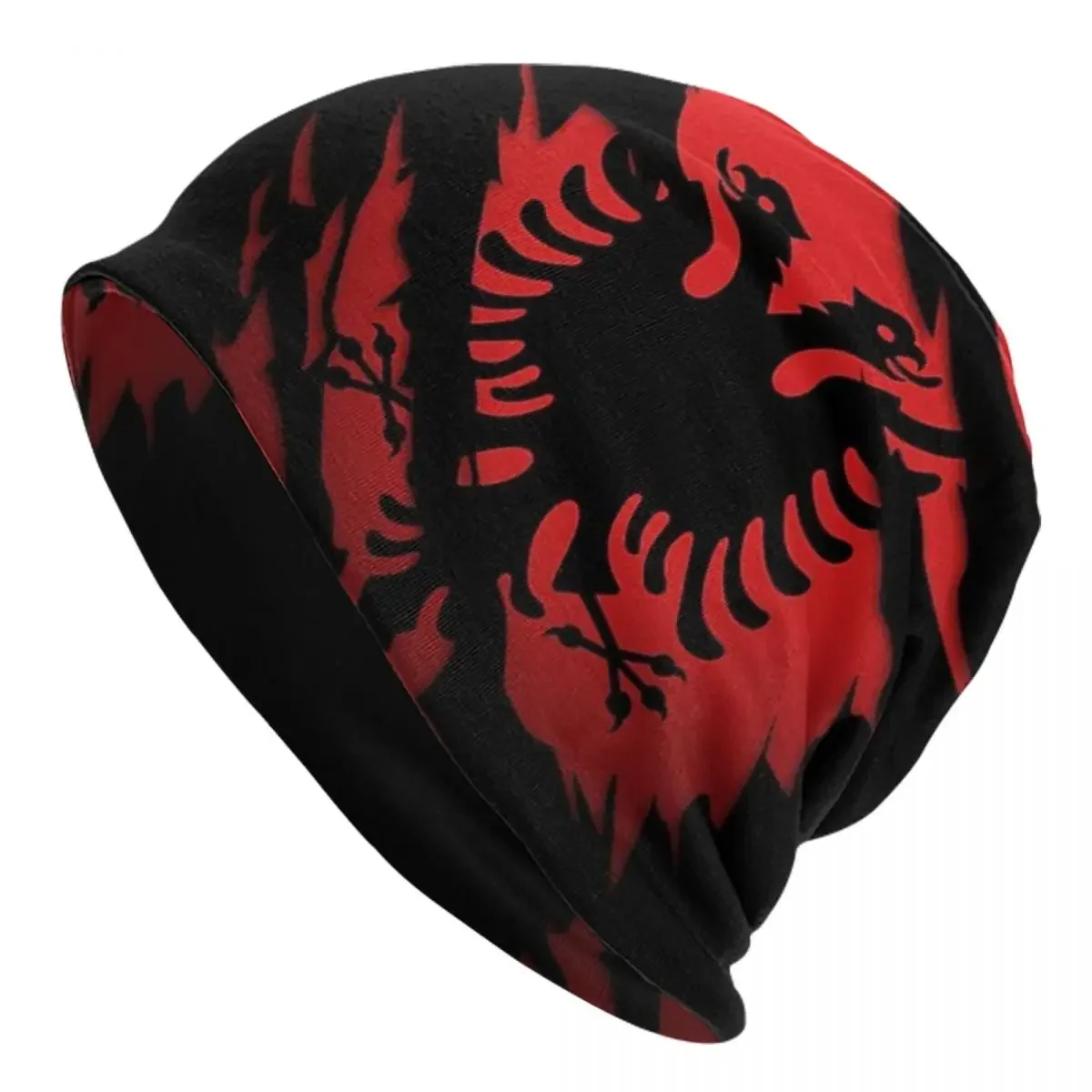 

Albania Flag Unisex Adult Beanies Caps Knitted Bonnet Hat Warm Hip Hop Autumn Winter Outdoor Skullies Hats