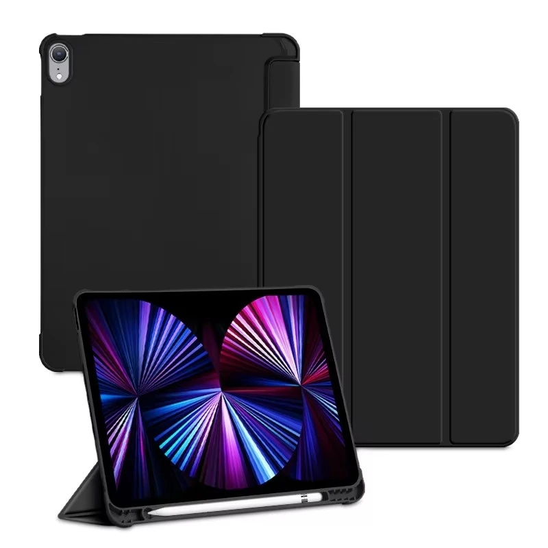 Premium Protective Case with Pencil Holder for iPad Air and Pro Series