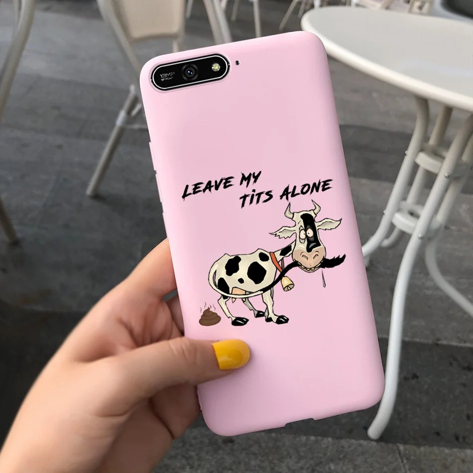 Lovely Printed Soft Silicone Phone Case - 5.7 Inch Back Cover