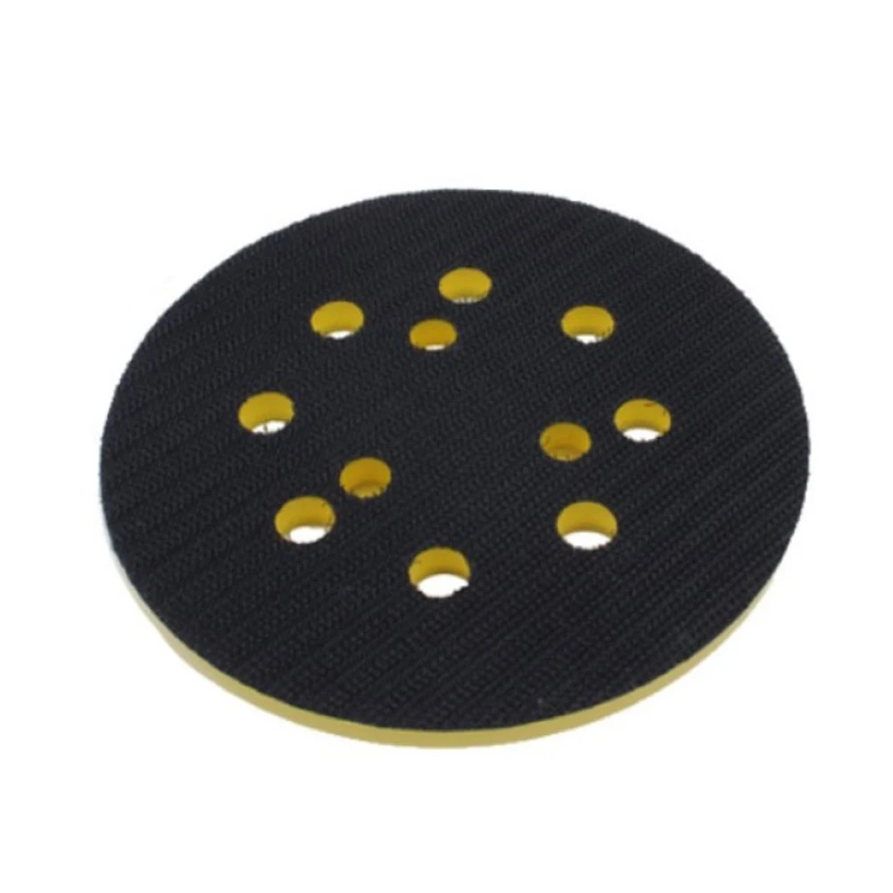

8-Hole 3 Nails Back-up Sanding Pad Hook And Loop Sander Backing Pad 5inch 125mm Abrasive Sanding Pads For Polishing Tools