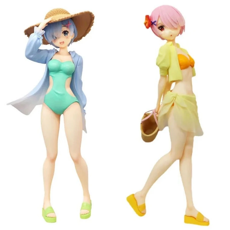 

Фигурка экшн FuRyu Rem Ram, фигурка из аниме «Жизнь в другом мире», оригинал, подарок для куклы, для летних каникул