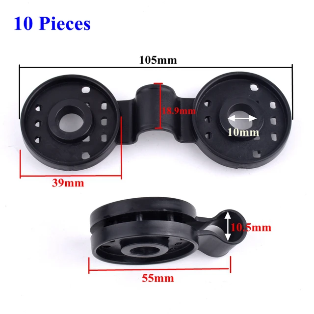 10pcs clips