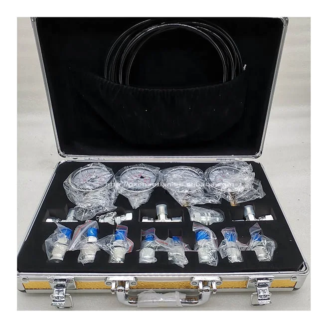 

Hydraulic pressure gauge for construction works hydraulic pressure test kit