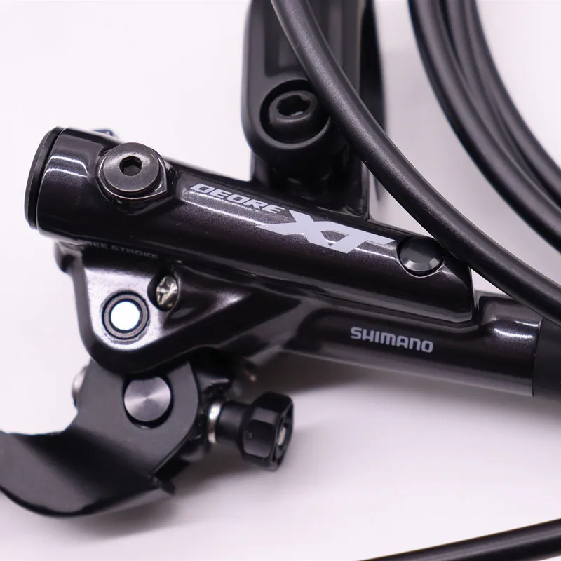 Shimano-油圧式ディスクブレーキセット,左と右側のブレーキキャリパー