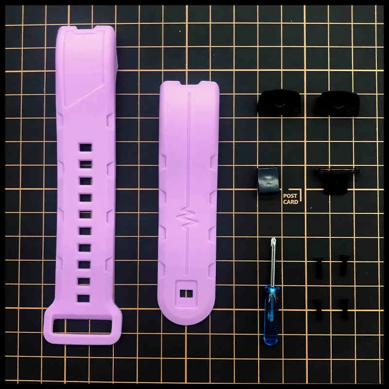 Digimon Adventure Life Gen 1/2 Armband Ersatzband Silikon-Verlängerung mit Staubschutz Zubehör Geschenk