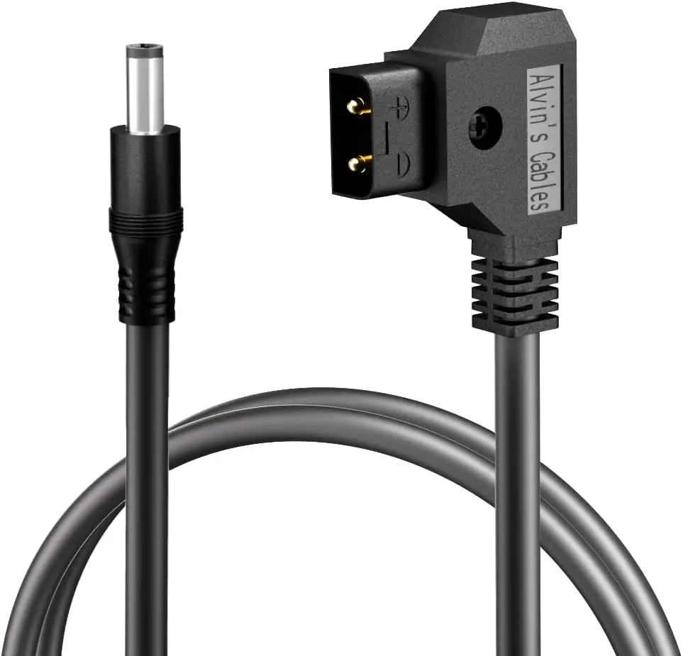 ? ? D-Tap - DC 12V 5.5mm×2.1mm 전원 케이블 - Atomos Shogun, SmallHD Indie 7 및 Blackmagic Video Assist(60cm/23.6in)용