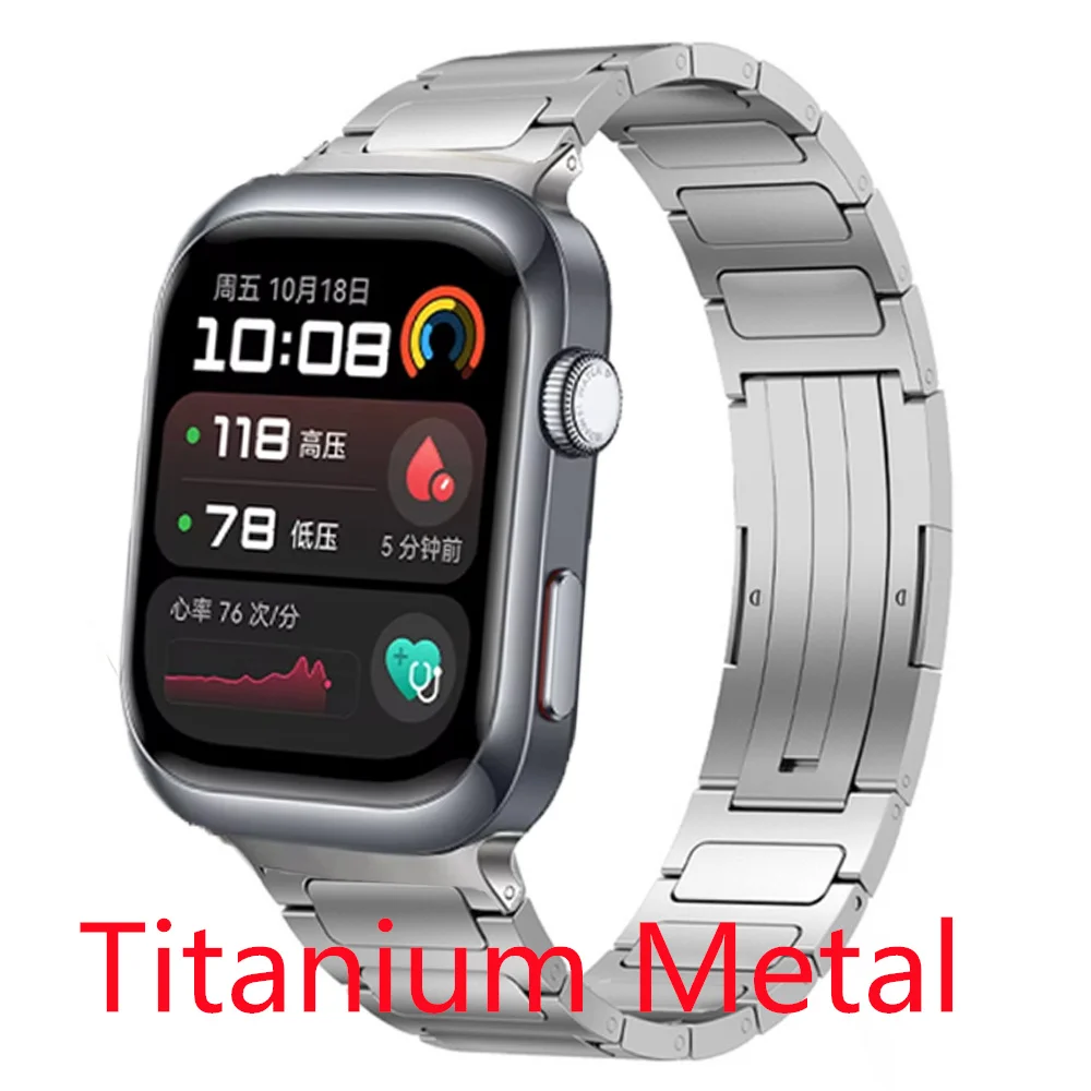 Premium Titanium Metal Bracelet for Huawei Watch D2 - Stainless Steel Replaceable Wristband