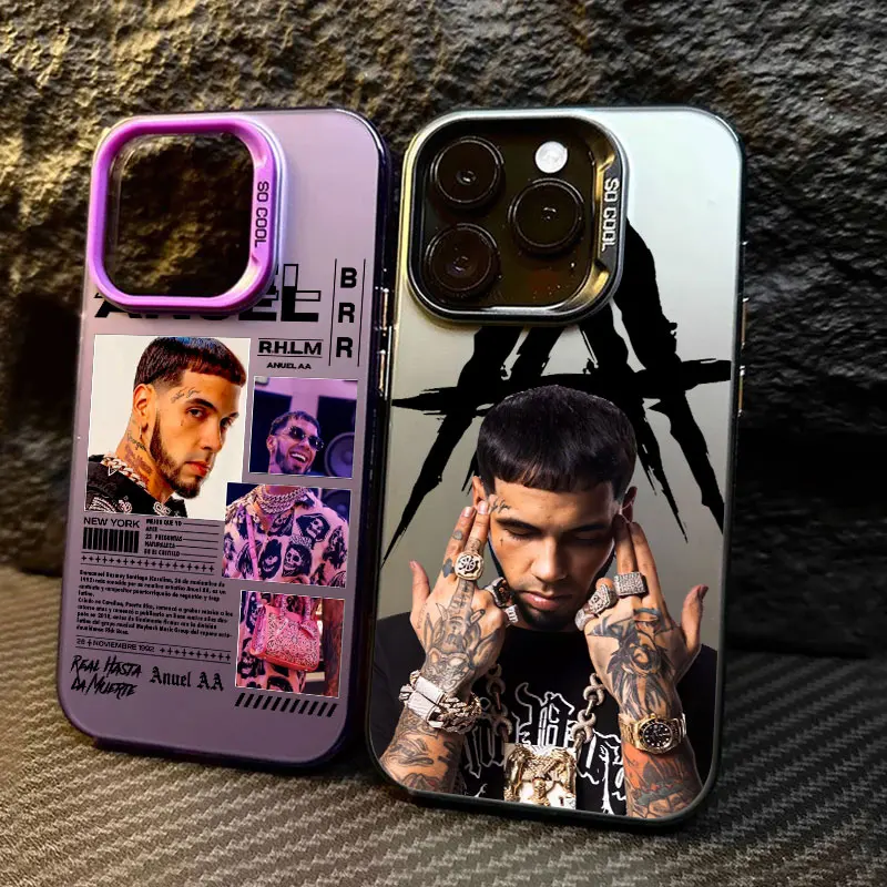 Hot Rapper Anuel AA Fashion Shockproof Phone Case Cover