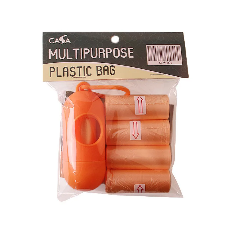 Eco-Friendly Dog Waste Bags Set with Dispenser - Safe & Non-toxic Pet Cleanup Accessories