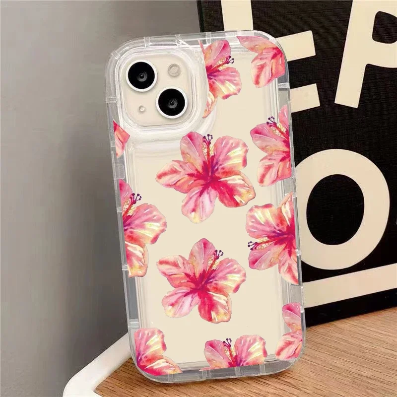 Floral Love Heart Protective Phone Case
