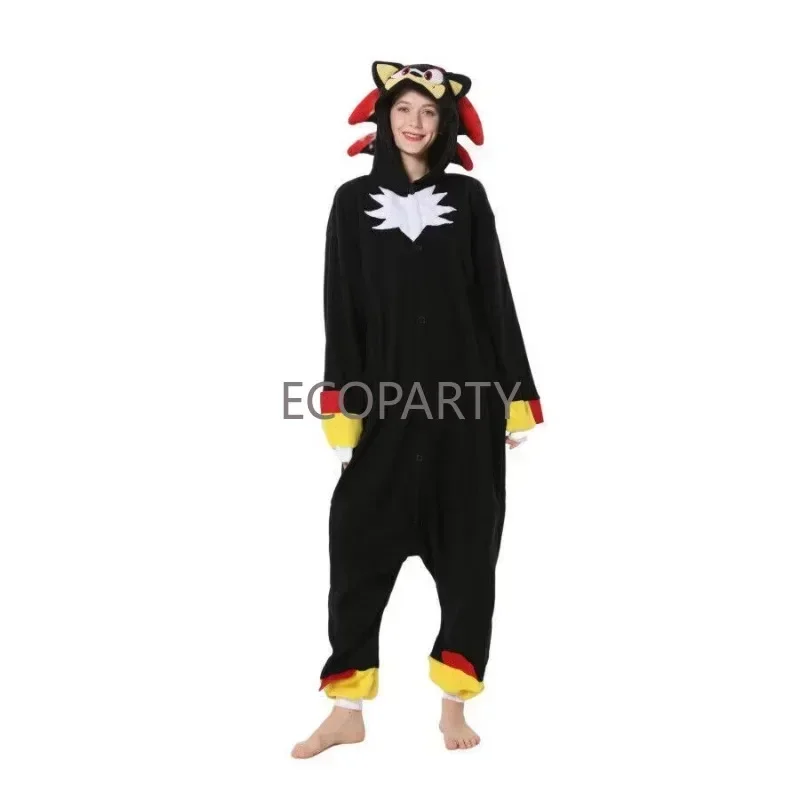 Men One-Piece Pajama Animal Onesie For Adults Women Full Body Pyjama Cartoon Cosplay Costume Plus Size disfraz animal homewear cosplay costumes