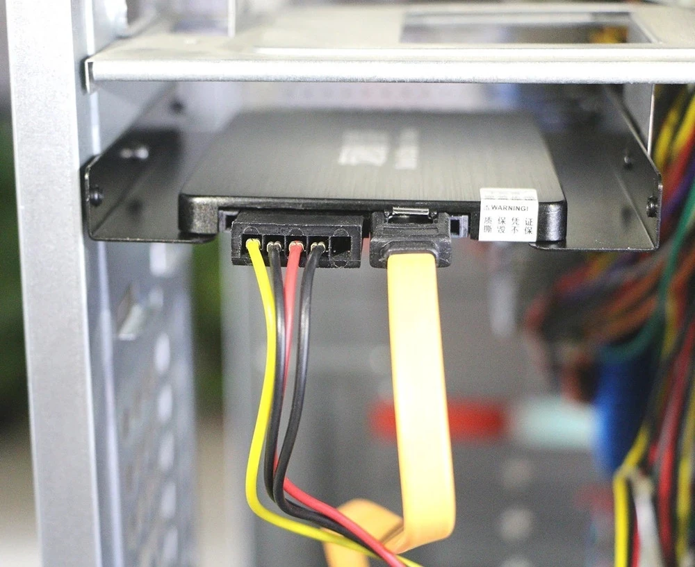 10개 2.5인치 SSD HDD를 3.5인치 금속 장착 어댑터 브래킷(나사 포함)으로 변환하는 PC 데스크탑 하드 드라이브 케이스용 하드 드라이브 홀더