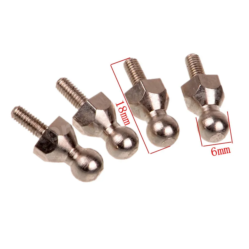 

4pcs/pack HSP Part 08021 HSP RC 1/10 4WD Monster Truck Shock Ball Mount 94188