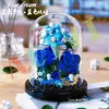 Diy Micro Flower Building Blocks Mini Bricks Particles Eternal Life Flowers Home Decoration Assembling Puzzle Toy Children Gift 6