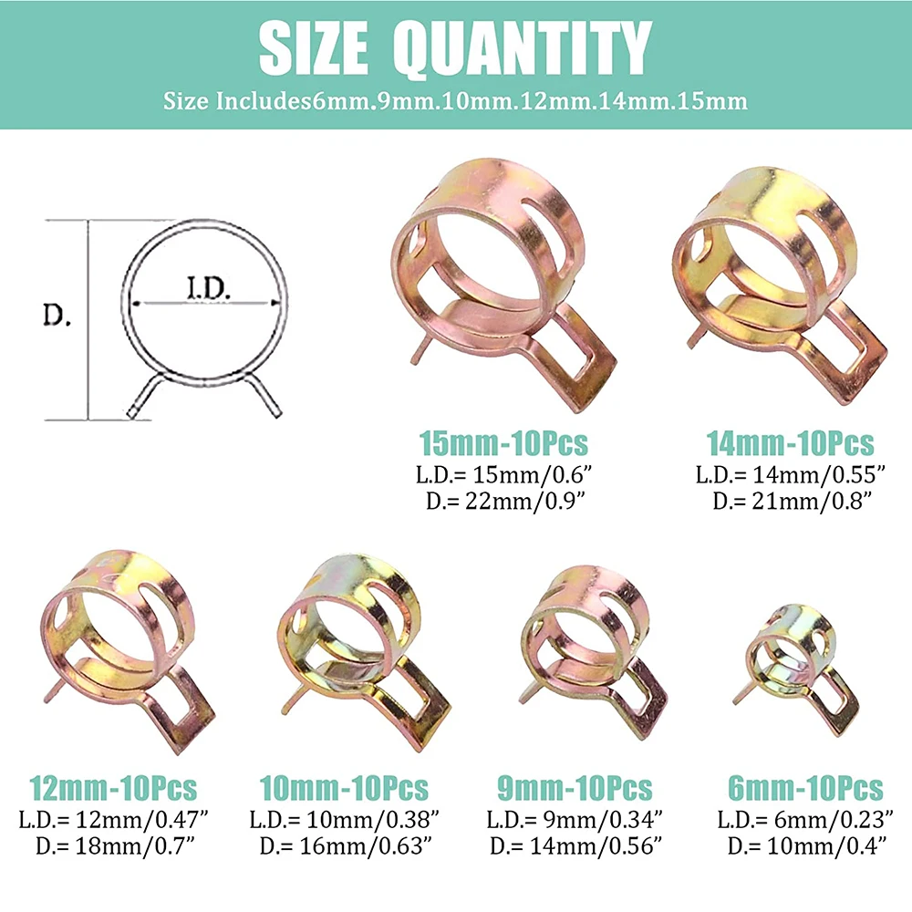  Ǹ  ȣ   Ÿ ׼  Ŭ,   Ŭ Ŭ ũ: 6mm, 9mm, 10mm, 12mm, 14mm, 15mm, 60 