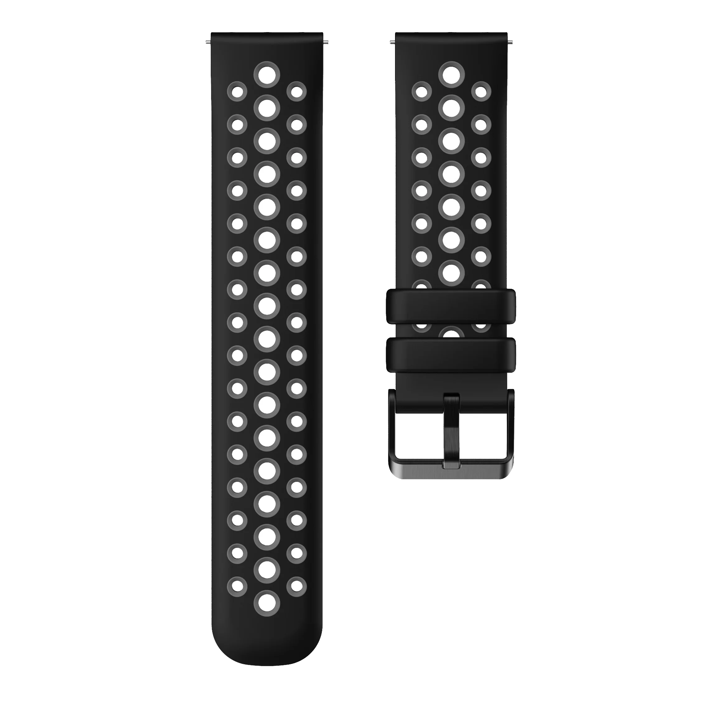 Breathable Two-Tone 22mm Sports Strap